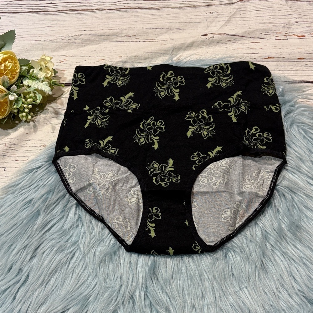NWT Universal Standard Floral Tencel Brief Underwear sz 3XS